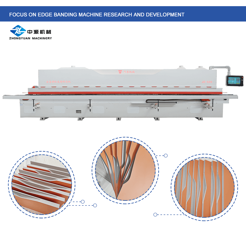 JC-500 20 formas totalmente automática e macia formando máquina de borda de borda