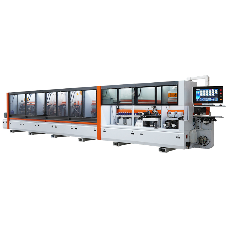 LM-05 Máquina de enfaixar bordas linear totalmente automática de alumínio-madeira PUR universal