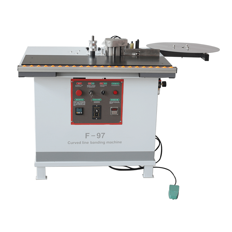 Curva de braço dobrável F97 e máquina de borda reta