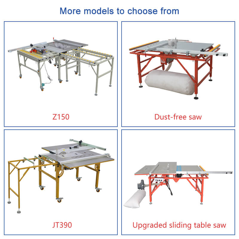 Serra de painel de mesa deslizante sem poeira de precisão Z130